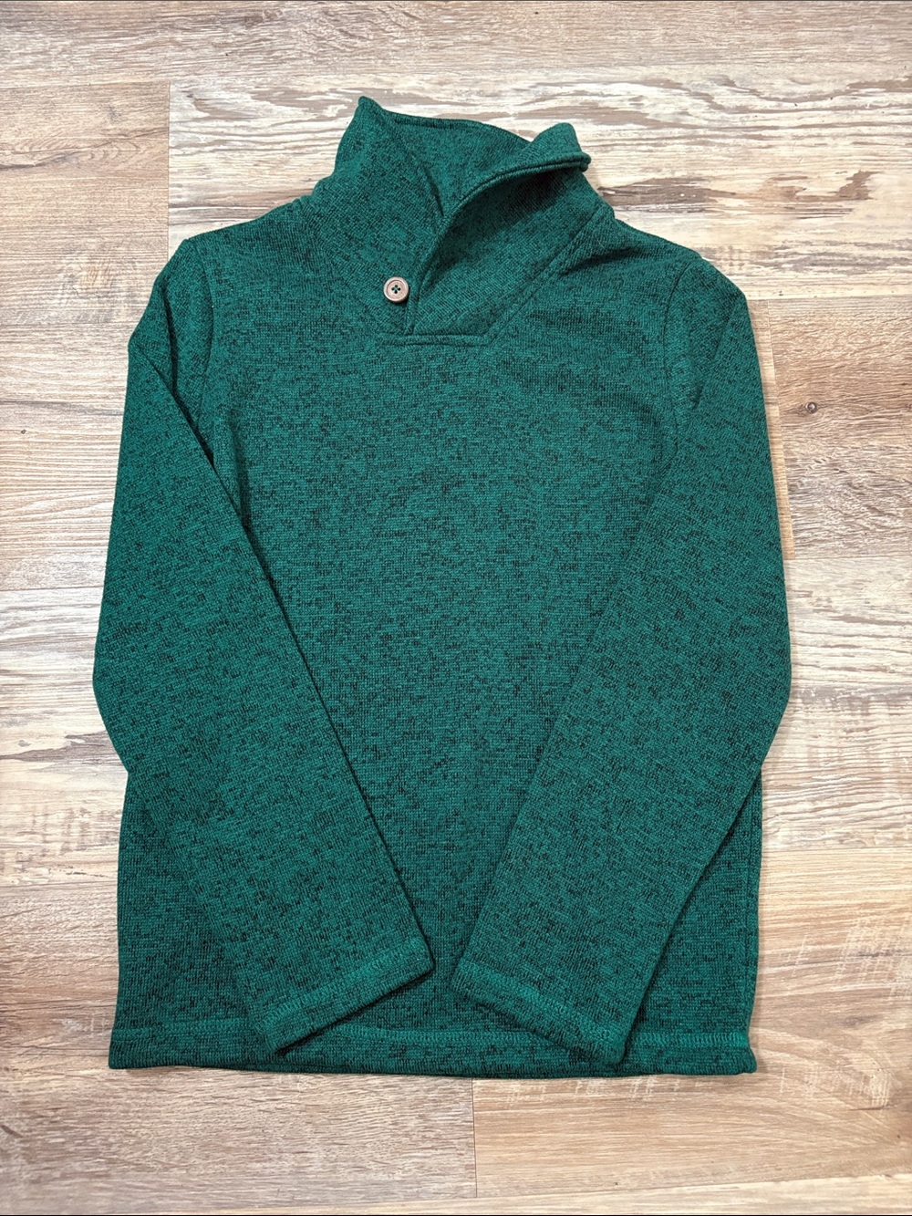 Jumping Bean Green Sweater with Button
